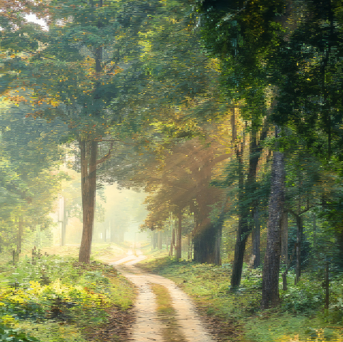 Nature — forest trail
