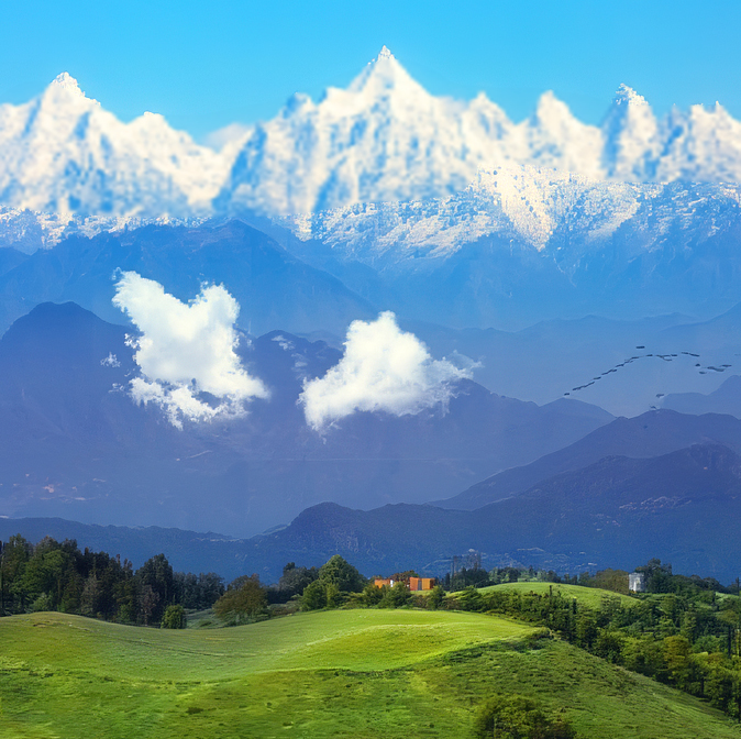 Uttarakhand — green valley